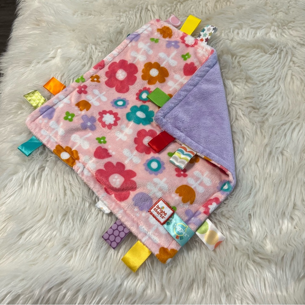 Bright Starts Little Taggies Floral Blanket‎